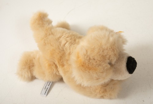 Steiff fluffy dog - steiff,